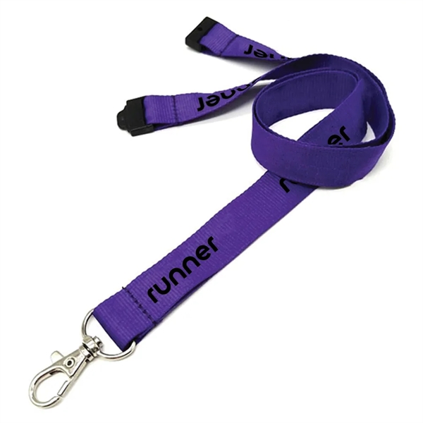 0.75" Polyester Lanyard with Safety Breakaway - 0.75" Polyester Lanyard with Safety Breakaway - Image 48 of 50
