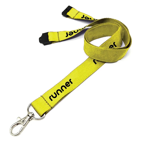 0.75" Polyester Lanyard with Safety Breakaway - 0.75" Polyester Lanyard with Safety Breakaway - Image 50 of 50