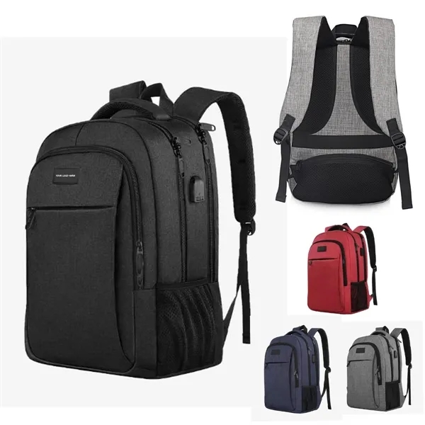 Padded Laptop Bag With Charging Port - Padded Laptop Bag With Charging Port - Image 1 of 2