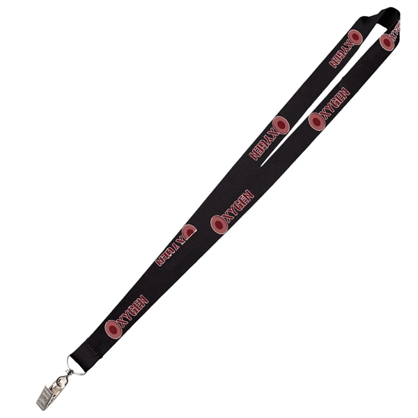 0.75" Micro Weave Smooth Dye-Sublimation Lanyard - 0.75" Micro Weave Smooth Dye-Sublimation Lanyard - Image 1 of 52