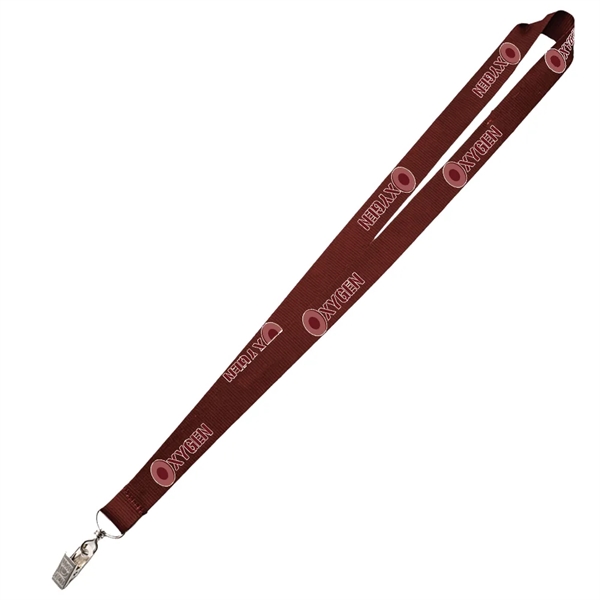 0.75" Micro Weave Smooth Dye-Sublimation Lanyard - 0.75" Micro Weave Smooth Dye-Sublimation Lanyard - Image 2 of 52