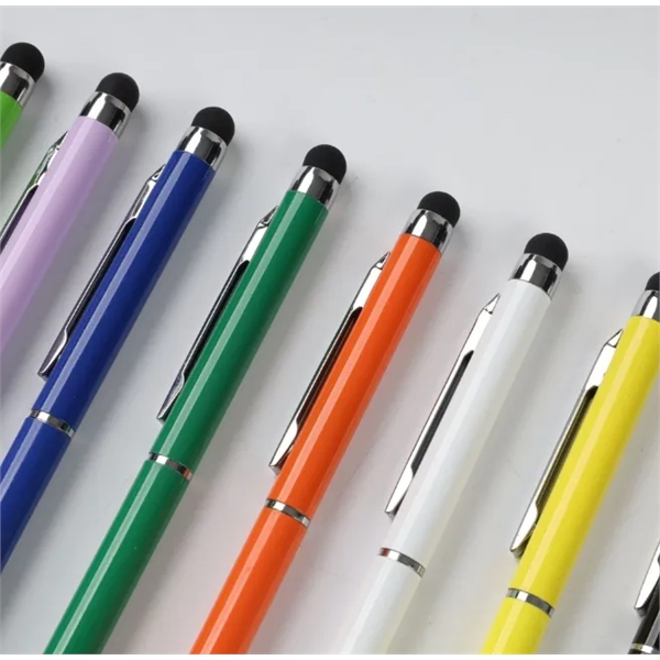 Metal 2 in 1 Stylus Pen - Metal 2 in 1 Stylus Pen - Image 1 of 4