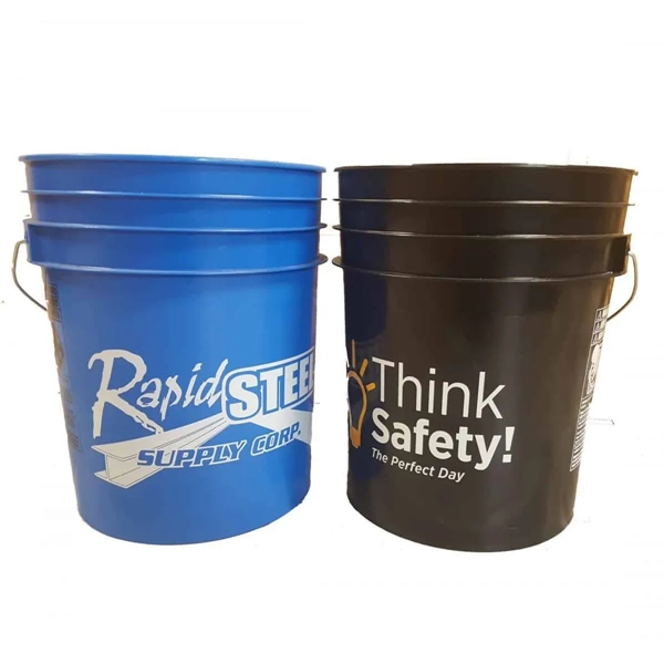 Custom Printed 5 Gallon Buckets - Custom Printed 5 Gallon Buckets - Image 0 of 7