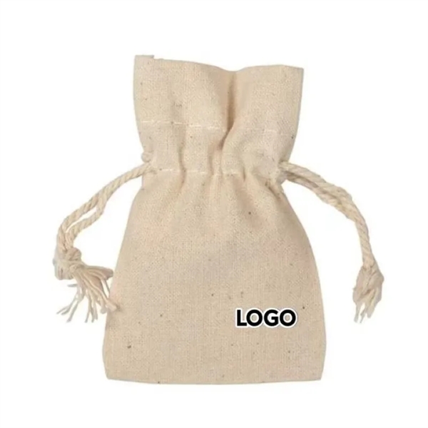 Burlap Drawstring  Bags - Burlap Drawstring  Bags - Image 0 of 3