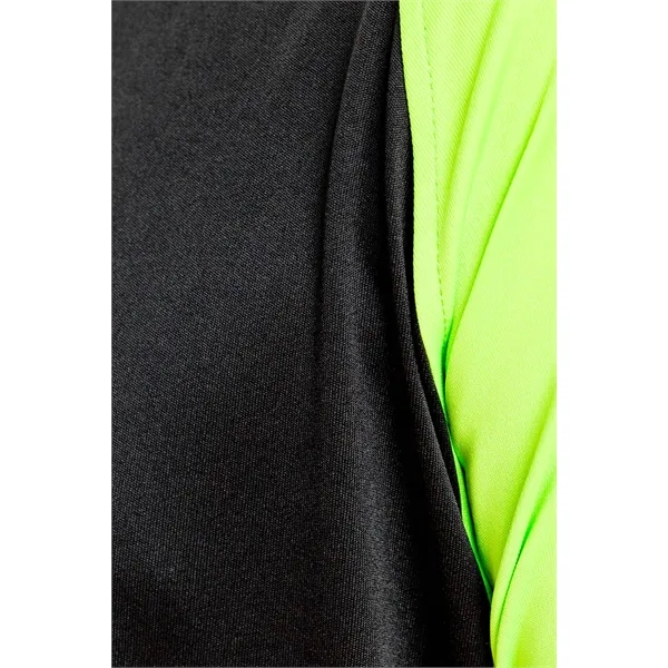 High Visibility TWO TONE POLYESTER TEE Long Sleeve - High Visibility TWO TONE POLYESTER TEE Long Sleeve - Image 4 of 7