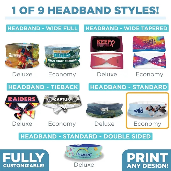 Headband Standard - Economy - Headband Standard - Economy - Image 2 of 3