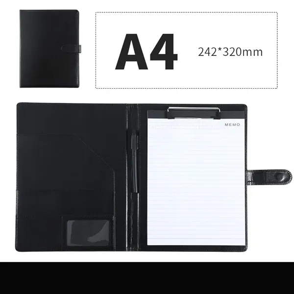 A4 Size Leather Folder - A4 Size Leather Folder - Image 4 of 6