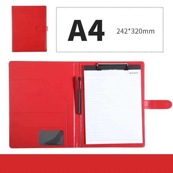 A4 Size Leather Folder - A4 Size Leather Folder - Image 6 of 6