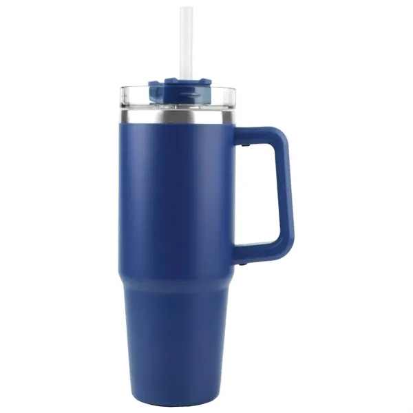 Dusky 30 oz. Vacuum Insulated Tumbler Mug w/ Handle - Dusky 30 oz. Vacuum Insulated Tumbler Mug w/ Handle - Image 3 of 6