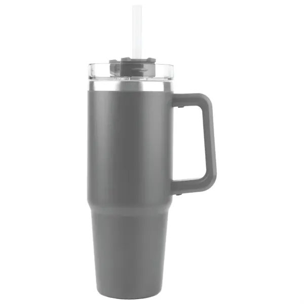 Dusky 30 oz. Vacuum Insulated Tumbler Mug w/ Handle - Dusky 30 oz. Vacuum Insulated Tumbler Mug w/ Handle - Image 4 of 6