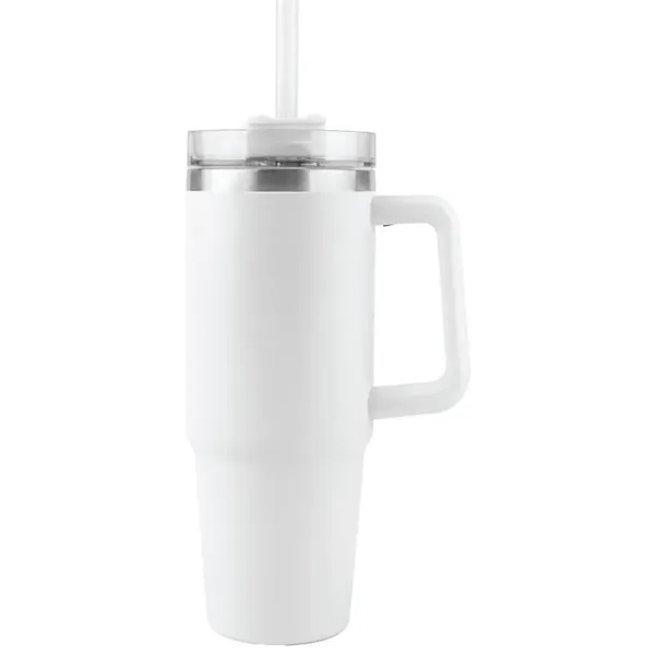 Dusky 30 oz. Vacuum Insulated Tumbler Mug w/ Handle - Dusky 30 oz. Vacuum Insulated Tumbler Mug w/ Handle - Image 6 of 6