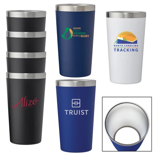 Limerick Double Walled Vacuum Insulated Stackable Pint Glass