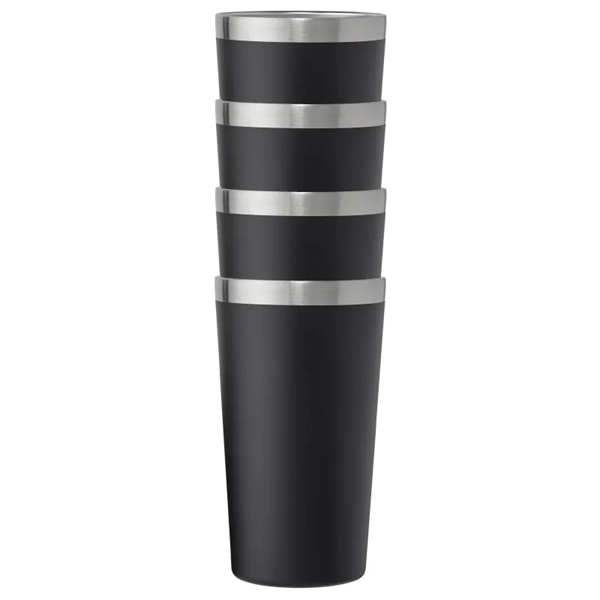 Custom Limerick Double Walled Vacuum Insulated Stackable Pint Glass