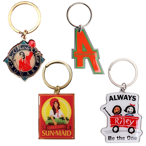 Full Color Custom Metal Keytag Keychains - Full Color Custom Metal Keytag Keychains - Image 10 of 12