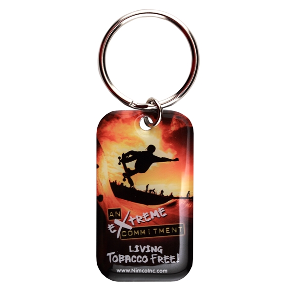 Full Color Custom Metal Keytag Keychains - Full Color Custom Metal Keytag Keychains - Image 5 of 12