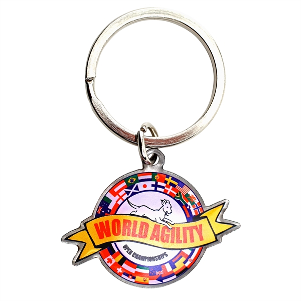 Full Color Custom Metal Keytag Keychains - Full Color Custom Metal Keytag Keychains - Image 3 of 12