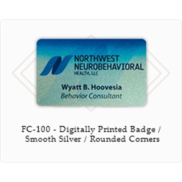 Full Color Digitally Printed Badge On Plastic - Full Color Digitally Printed Badge On Plastic - Image 10 of 27