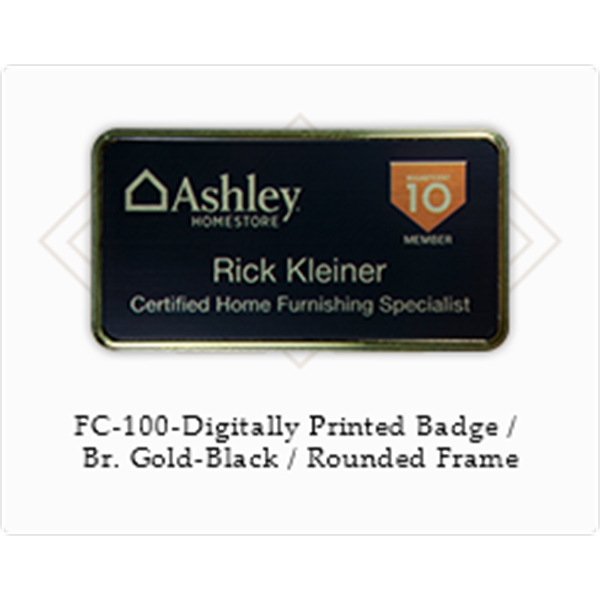 Full Color Digitally Printed Badge On Plastic - Full Color Digitally Printed Badge On Plastic - Image 8 of 27