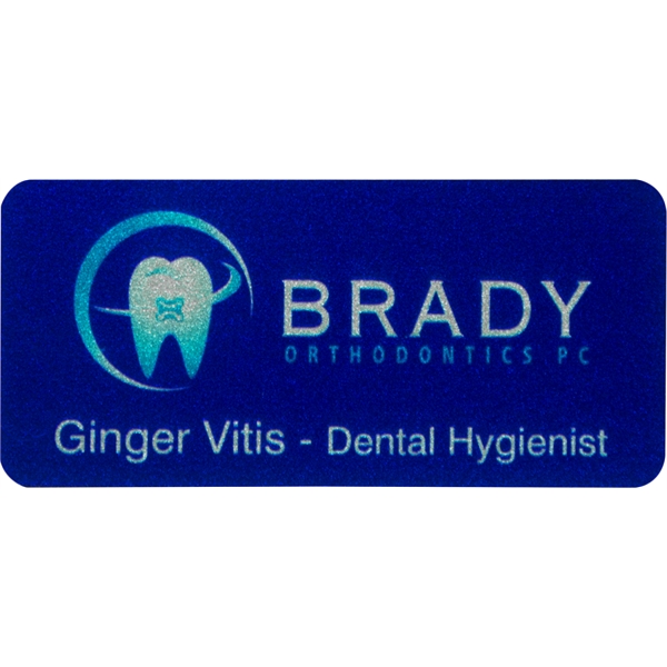 Full Color Digitally Printed Badge On Plastic - Full Color Digitally Printed Badge On Plastic - Image 4 of 27