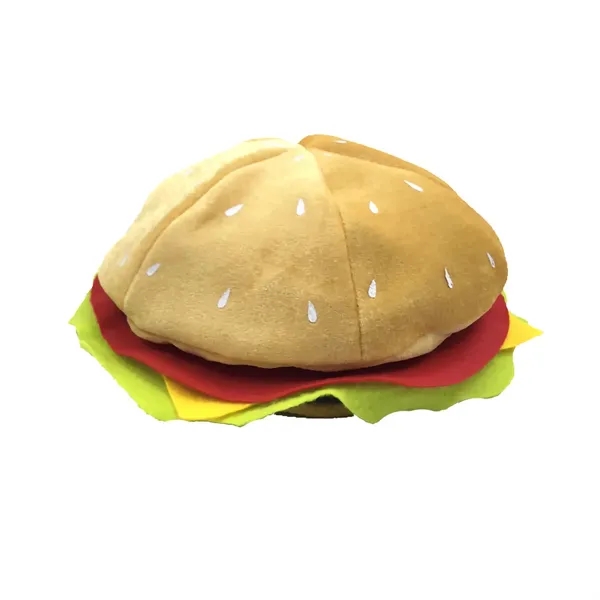 Funny Cheeseburger Hat - Funny Cheeseburger Hat - Image 2 of 2