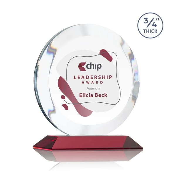 Gibralter VividPrint™ Award - Red