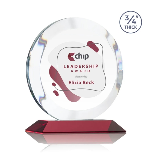 Gibralter VividPrint™ Award - Red