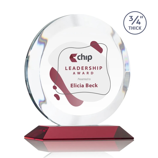 Gibralter VividPrint™ Award - Red