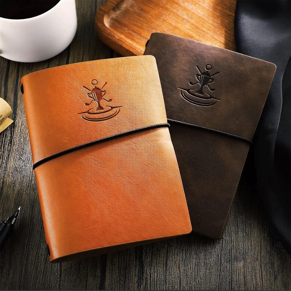 Leather Golf Scorecard Book - Leather Golf Scorecard Book - Image 3 of 3