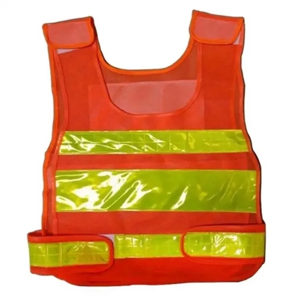 Safety Vest Outdoor Reflective Mesh Workwear - Safety Vest Outdoor Reflective Mesh Workwear - Image 1 of 1