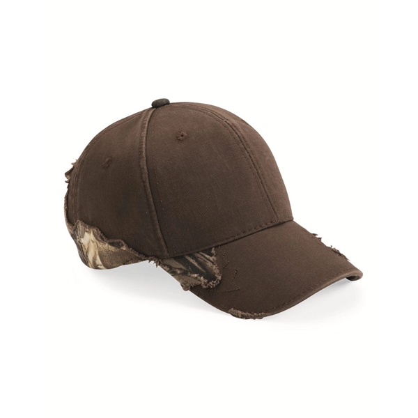 Outdoor Cap Solid-To-Camo Frayed Cap - Outdoor Cap Solid-To-Camo Frayed Cap - Image 13 of 24