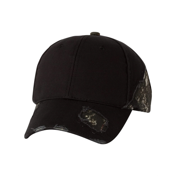 Outdoor Cap Solid-To-Camo Frayed Cap - Outdoor Cap Solid-To-Camo Frayed Cap - Image 14 of 24