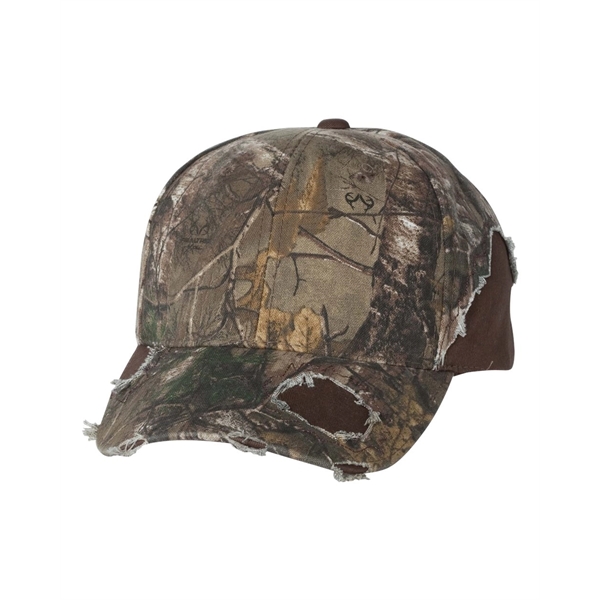 Outdoor Cap Frayed Camo Cap - Outdoor Cap Frayed Camo Cap - Image 20 of 36