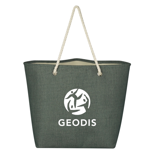 PEDDLER JUTE TOTE BAG - PEDDLER JUTE TOTE BAG - Image 7 of 9