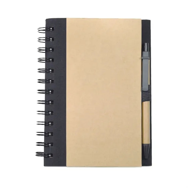 Spiral Bound Notebook & Harvest Pen - Spiral Bound Notebook & Harvest Pen - Image 1 of 7