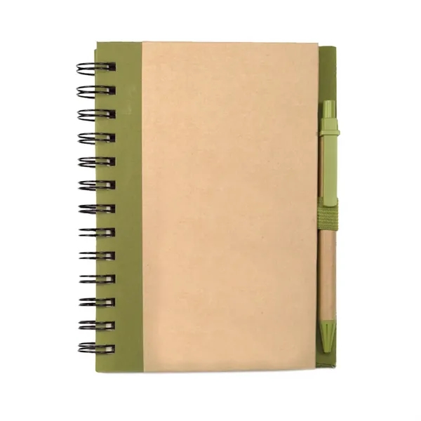 Spiral Bound Notebook & Harvest Pen - Spiral Bound Notebook & Harvest Pen - Image 5 of 7
