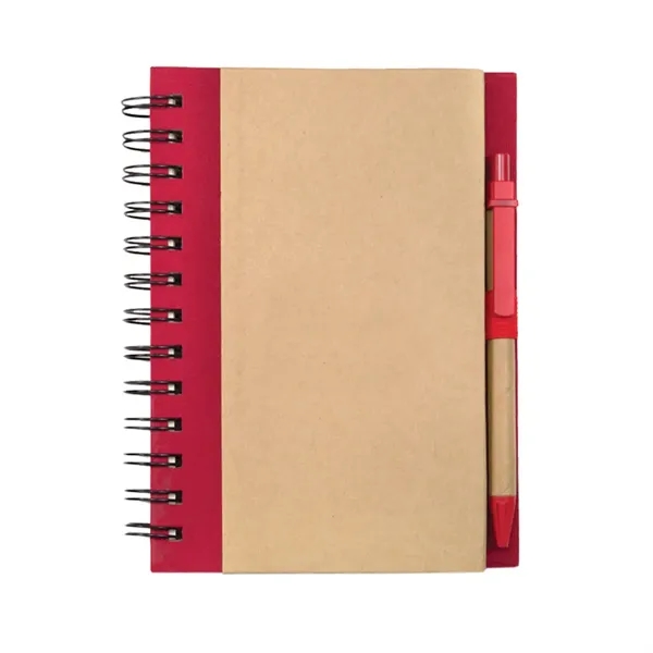 Spiral Bound Notebook & Harvest Pen - Spiral Bound Notebook & Harvest Pen - Image 7 of 7