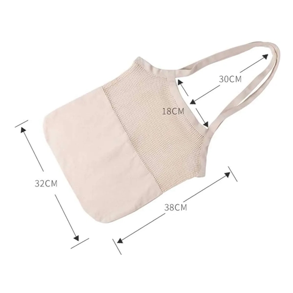 Mesh Shopping Tote Bag - Mesh Shopping Tote Bag - Image 1 of 2