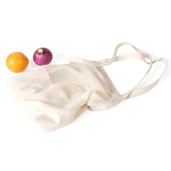 Mesh Shopping Tote Bag - Mesh Shopping Tote Bag - Image 2 of 2