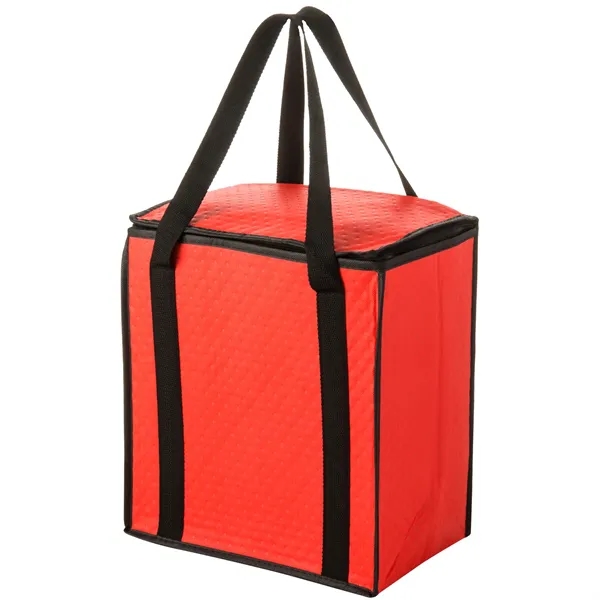 Insulated Tote With Square Zippered Top - Screen Print - Insulated Tote With Square Zippered Top - Screen Print - Image 6 of 7