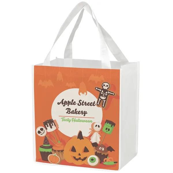 Plant Based Non-Woven Sublimated Grocery Bag - Plant Based Non-Woven Sublimated Grocery Bag - Image 0 of 0