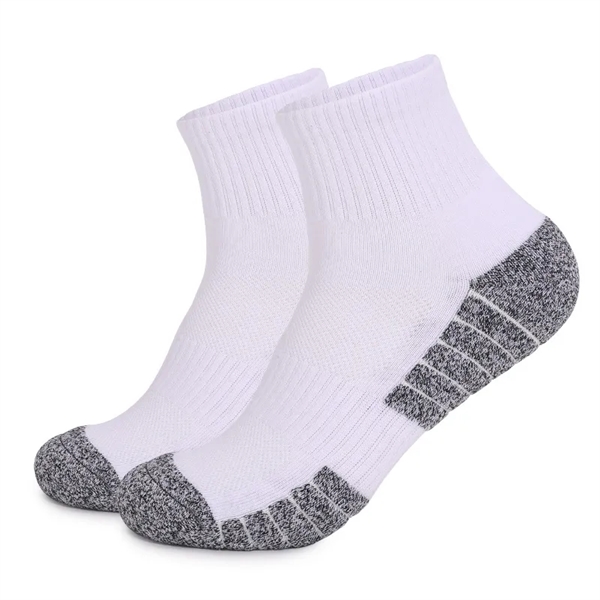 Cushioned Athletic Ankle No Show  Socks - Cushioned Athletic Ankle No Show  Socks - Image 1 of 4