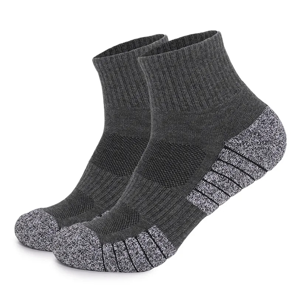 Cushioned Athletic Ankle No Show  Socks - Cushioned Athletic Ankle No Show  Socks - Image 4 of 4