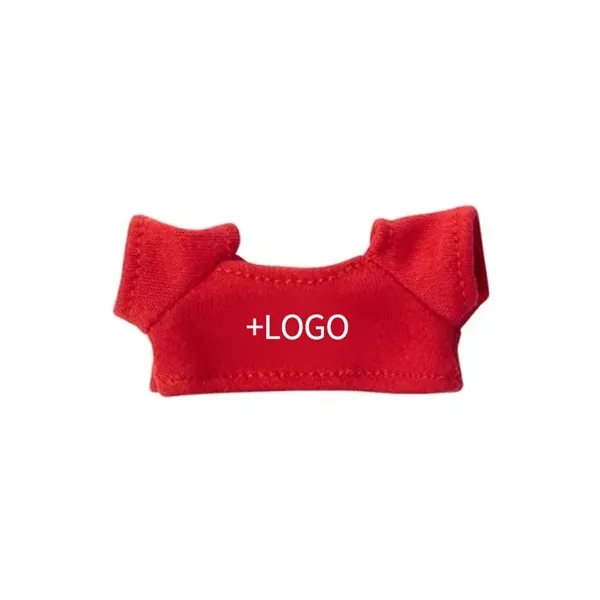 3 1/2" Bear Keychain w/ Logo on Shirt - 3 1/2" Bear Keychain w/ Logo on Shirt - Image 2 of 4