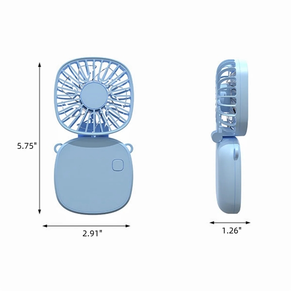 Folding USB Pocket Fan - Folding USB Pocket Fan - Image 1 of 1