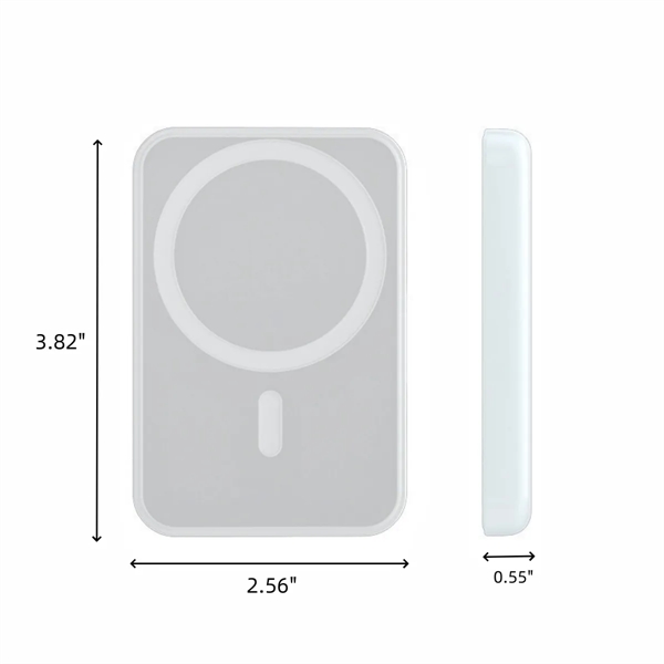 5000mAh Magsafe Magnetic Wireless Charging Power Bank