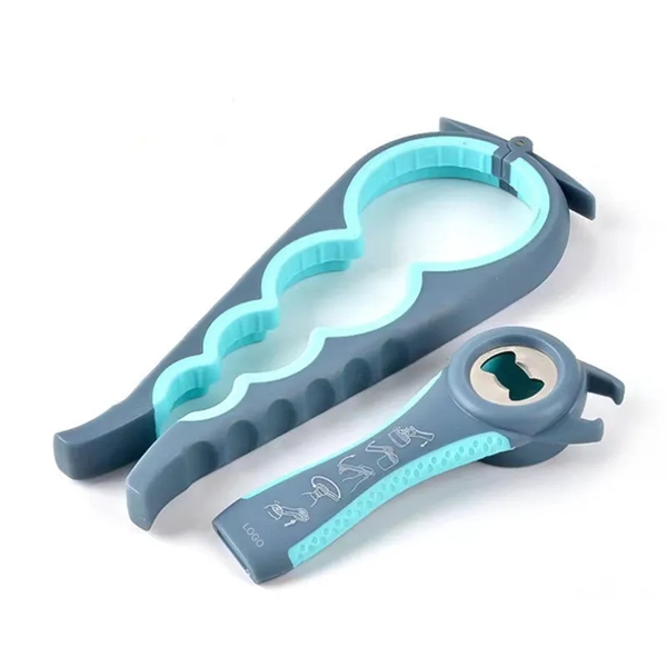 5 in 1 Multi Function Can  Bottle Jar Opener Kit - 5 in 1 Multi Function Can  Bottle Jar Opener Kit - Image 0 of 5