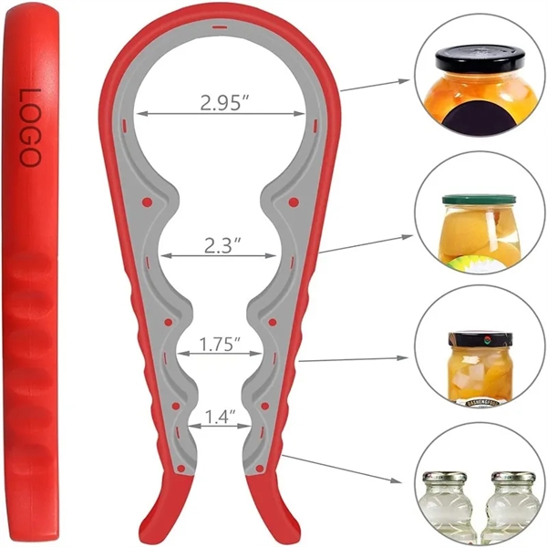 5 in 1 Multi Function Can  Bottle Jar Opener Kit - 5 in 1 Multi Function Can  Bottle Jar Opener Kit - Image 4 of 5
