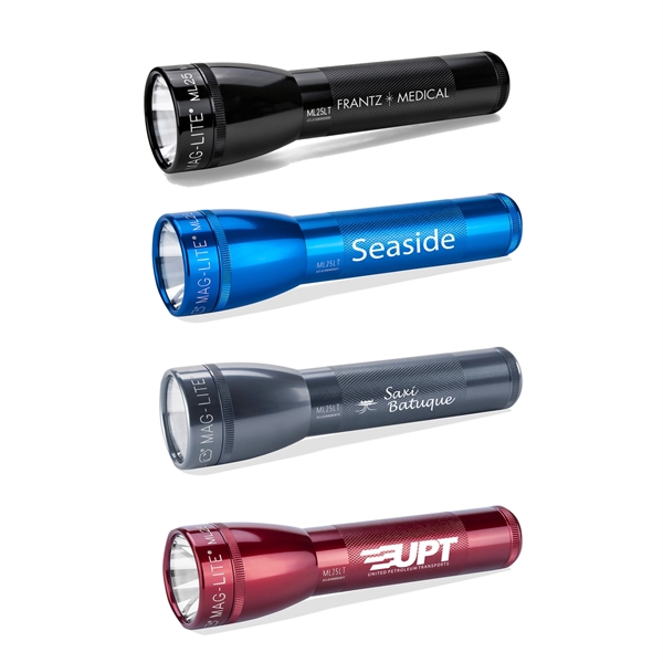 MAGLITE® LED ML25 2 C CELL FLASHLIGHT - MAGLITE® LED ML25 2 C CELL FLASHLIGHT - Image 0 of 4