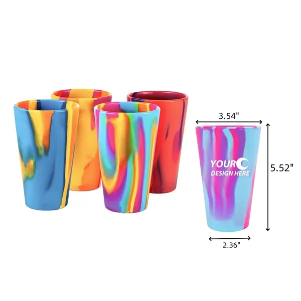 16 Oz. Silicone Flex Cup - 16 Oz. Silicone Flex Cup - Image 1 of 1