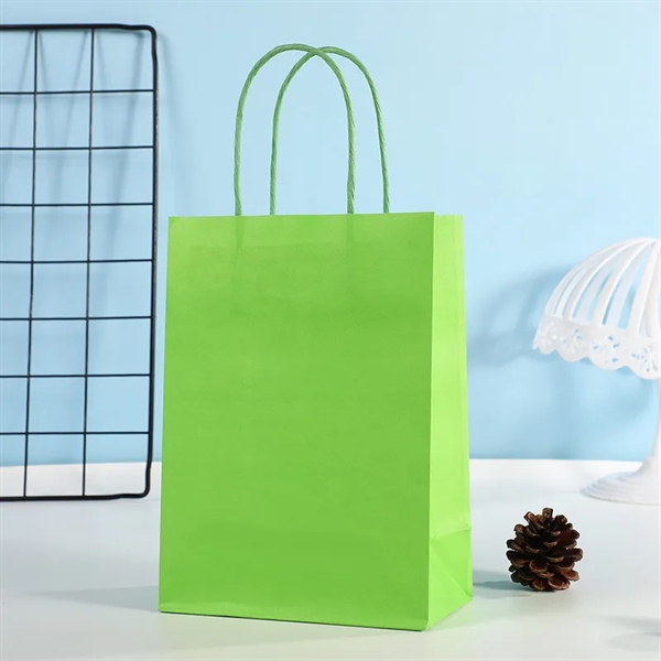 Recyclable Kraft Paper Shopping Bag - Recyclable Kraft Paper Shopping Bag - Image 2 of 9